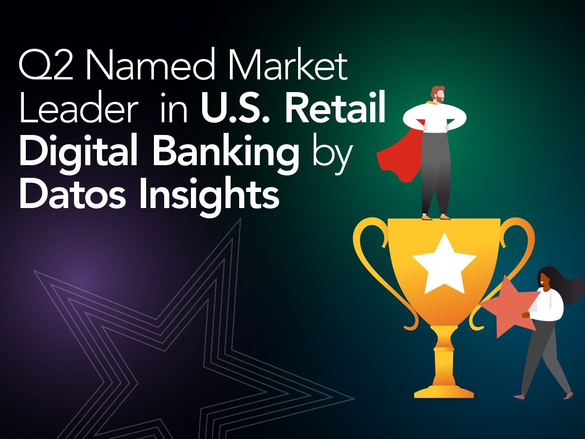Q2 Named Market Leader in U.S. Retail Digital Banking by Datos Insights